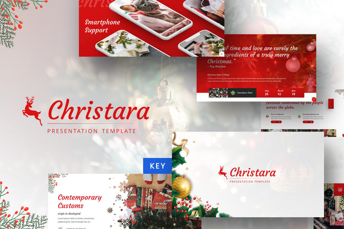 Christara - Xmas Keynote Template