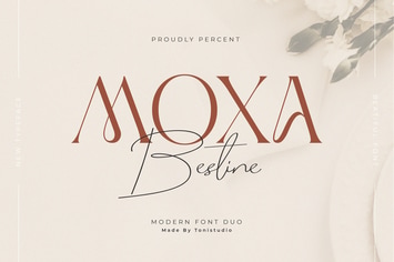 Moxa Bestine - Font Duo