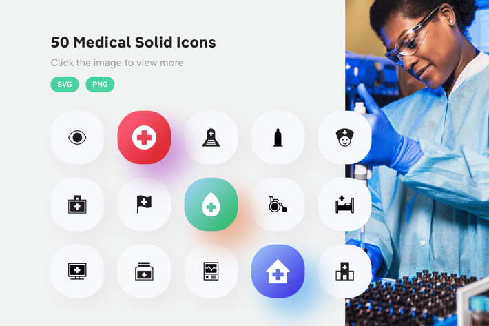 Medical Solid Icons