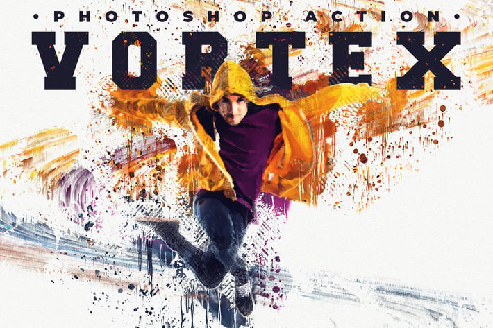 Vortex - Artistic Photoshop Action