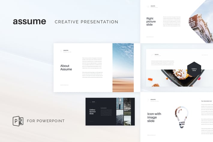 Assume Creative PowerPoint Template