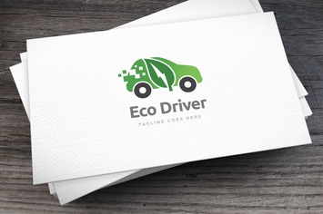 Eco Driver Logo Template
