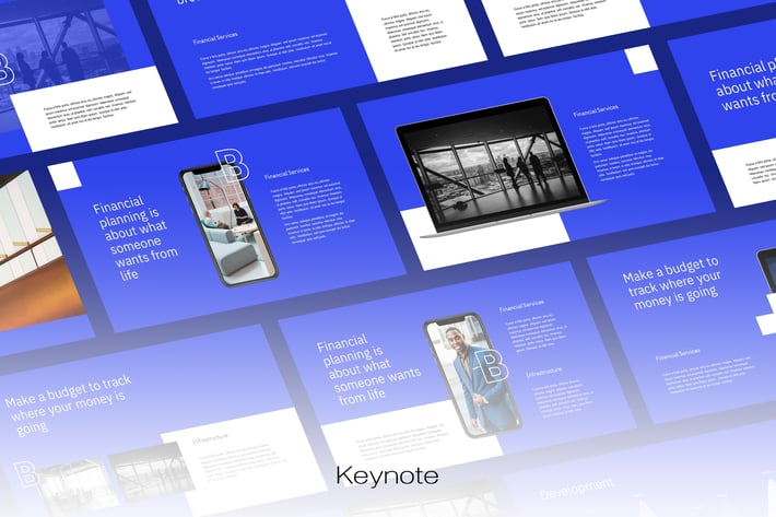 Biznes - Digital Marketing Keynote Template