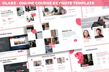 Olabs - Online Course Keynote Template