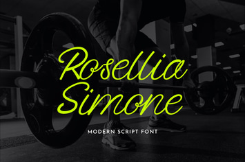 Rosellia Simone Handwritten Font