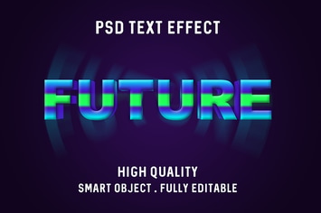 Burst text effect