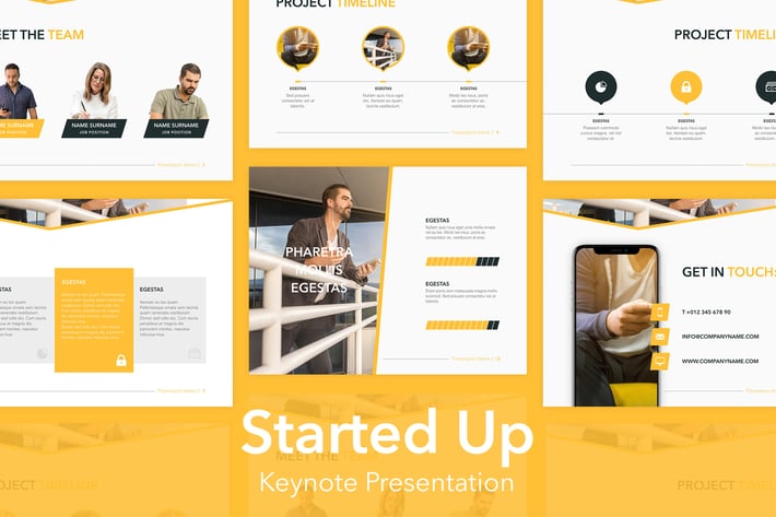 Started Up Keynote Template