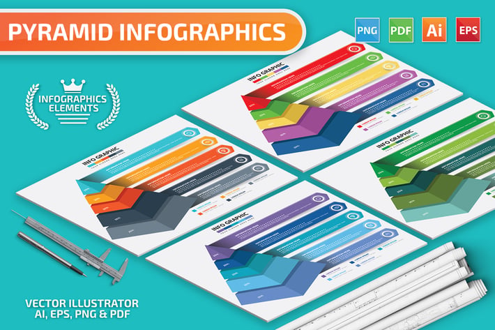 Pyramid Infographics