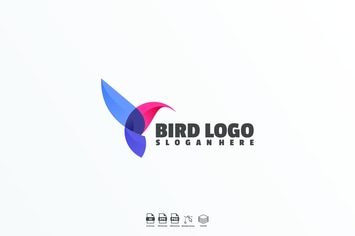 Bird logo template