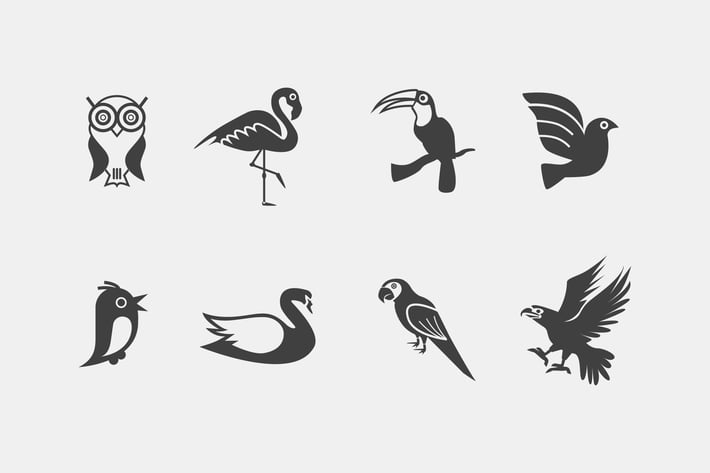 8 Bird Icons