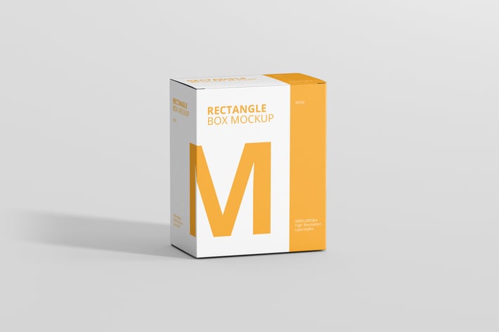 Box Mockup - High Rectangle Big Size