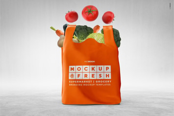 Non-Woven Shopping Bag Branding Mockup