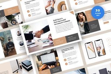 Finance & Investment Presentation Keynote Template