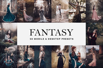 50 Fantasy Lightroom Presets and LUTs