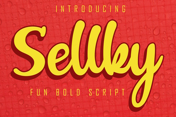 Sellky Fun Bold Script
