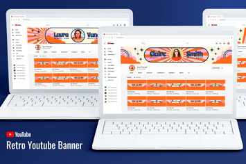 Youtube Channel Art - Retro