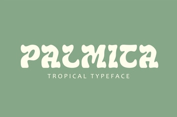 Palmica - Tropical Font