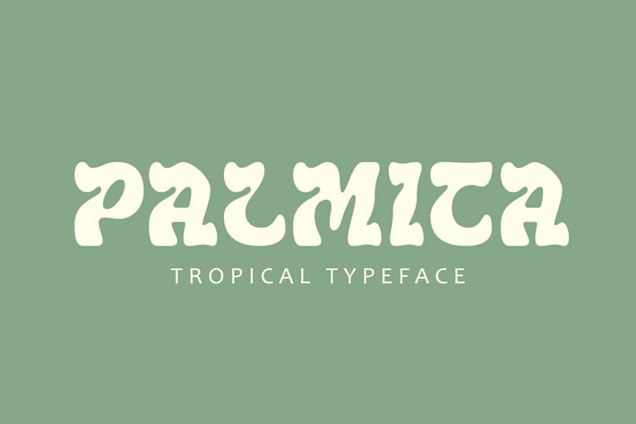 Palmica - Tropical Font