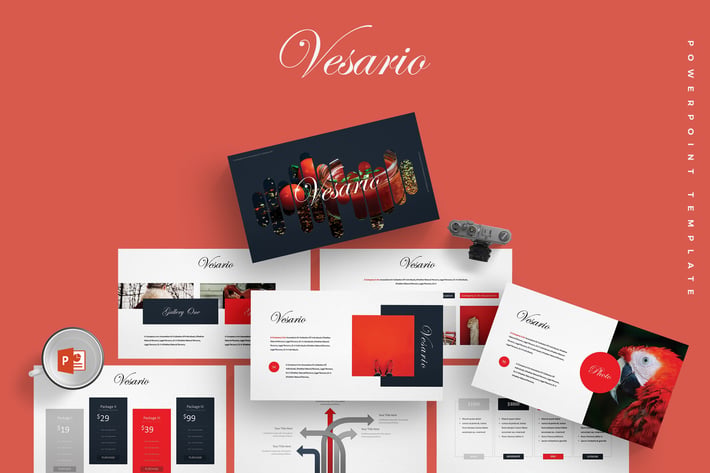 Vesario - Powerpoint Template