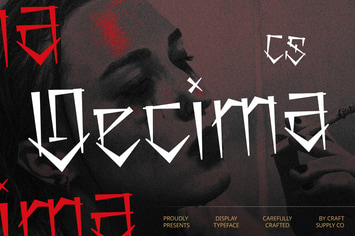 Decima – Graffiti Font
