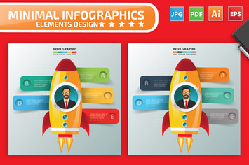 Rocket Infographics Design