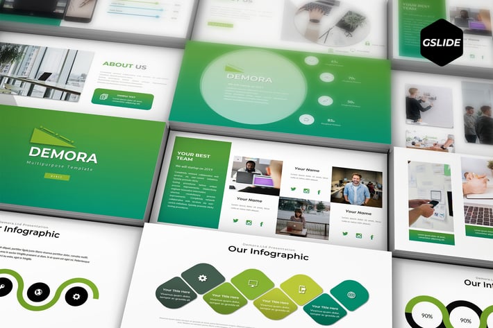 Demora - Google Slide Template
