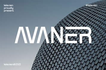 avaner sans serif font