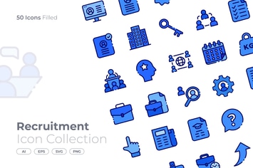 Recruitment Filled Icon