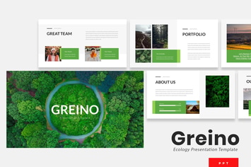 Greino - Nature Powerpoint Presentation Template