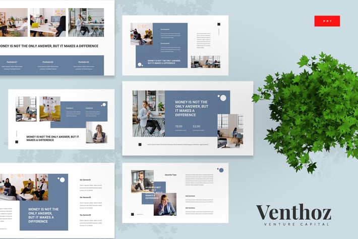 Venthoz - Venture Capital Powerpoint Template