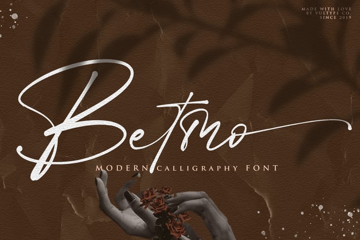 Betmo Handwritten Font