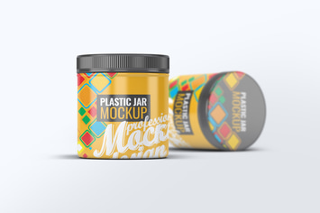 Plastic Jar Mock-Up