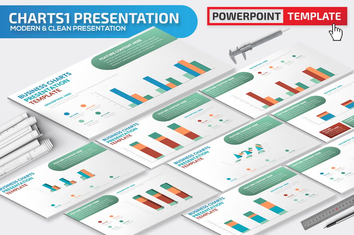 Charts Powerpoint Presentation Template