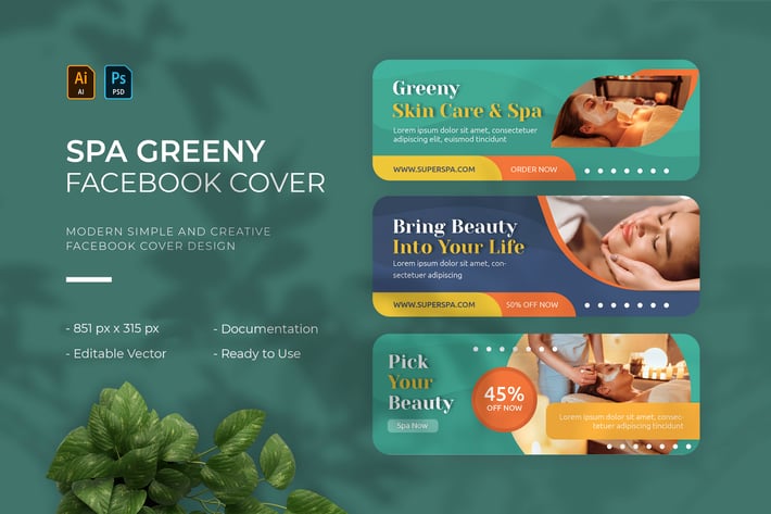Greeny Spa | Facebook Cover
