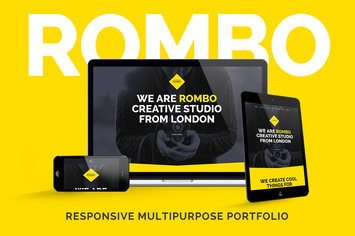 Rombo - Creative Multipurpose Portfolio template