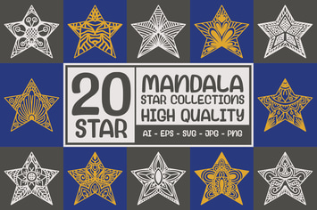 20 Star - Mandala Collections