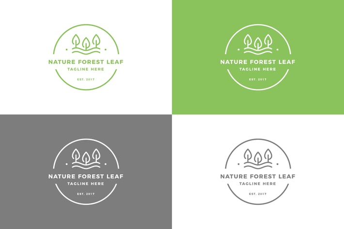Nature Forest - Logo Template