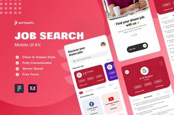 Job Search App - Mobile Apps