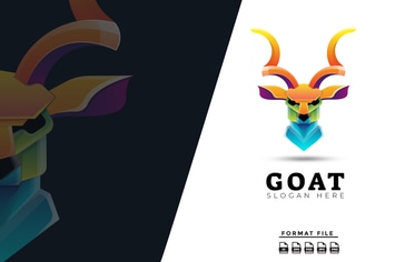 Goat Gradient Logo
