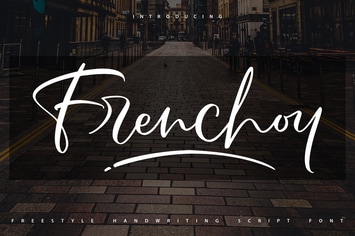 Frenchoy | Handwriting Script Font