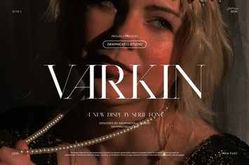Varkin - Elegant Serif Font