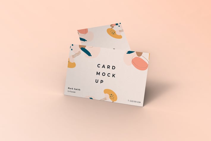 Business Card Mockup PSD Template