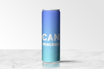 Can 250ml (Slim) - Package Mock-up