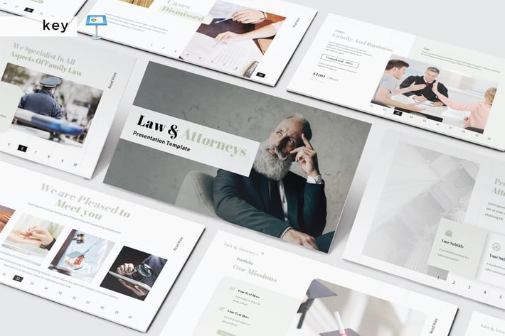 LAW & ATTORNEYS - Keynote V574