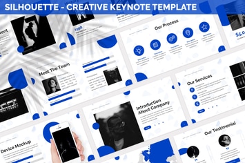 Silhouette - Creative Keynote Template