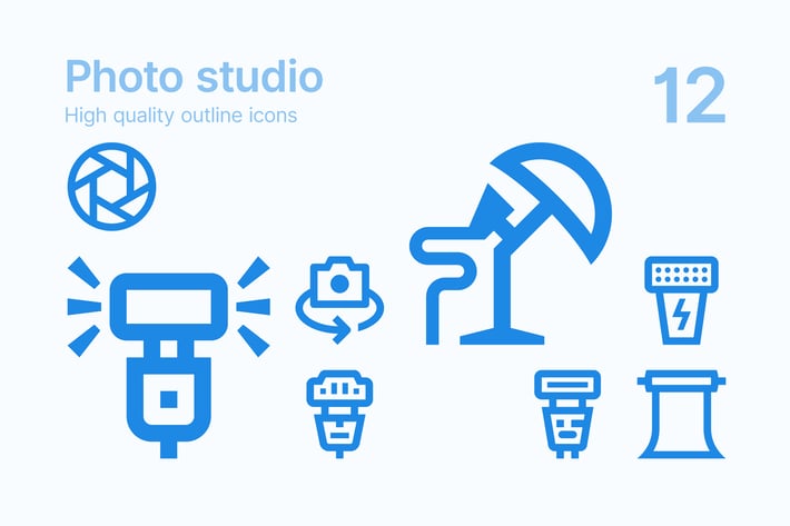 Photo Studio Icons