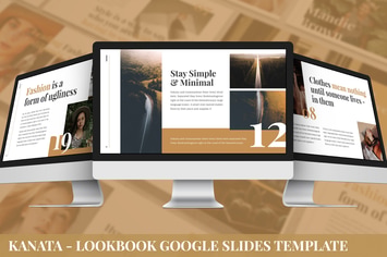 Kanata - Lookbook Google Slides Template