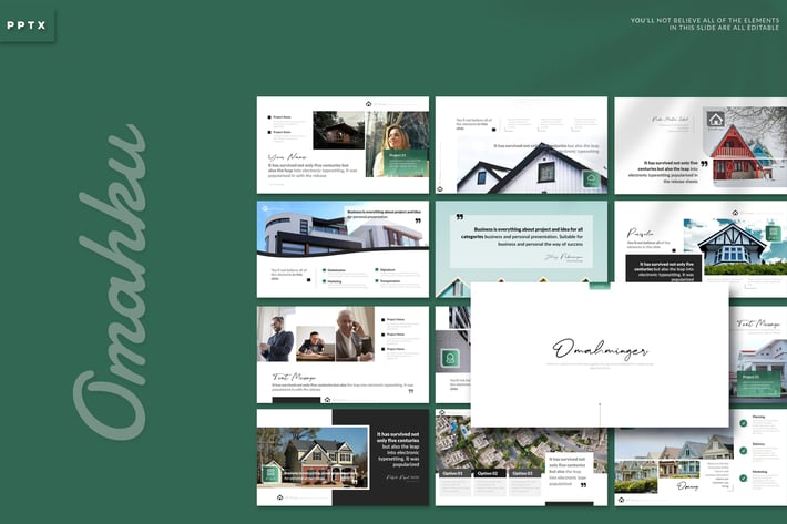 Omahku - Powerpoint Template