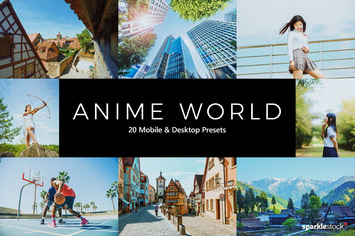 20 Anime World Lightroom Presets & LUTs