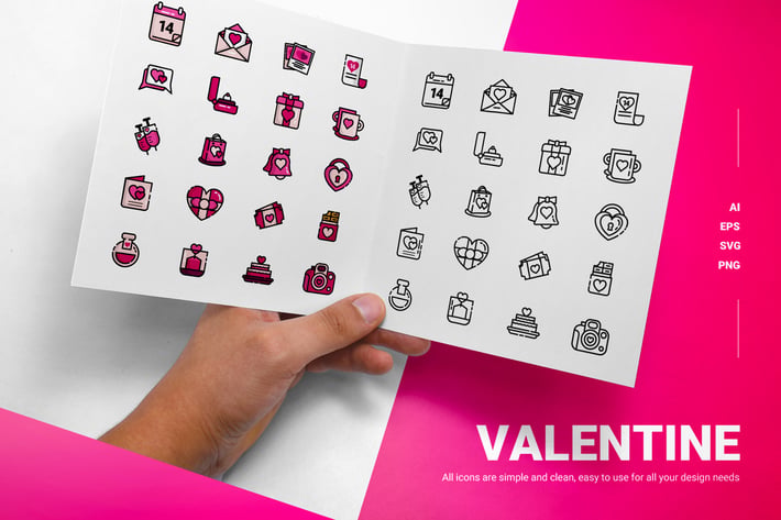 Valentine - Icons